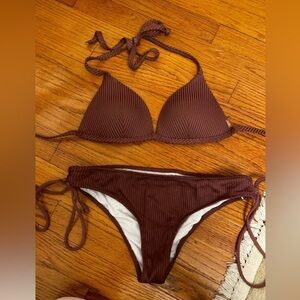 Brownish Mauve VS Pink Bikini!
